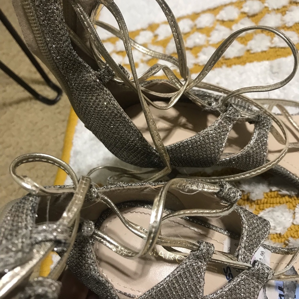 Beautiful heels shoes. They will sparkle on your feet!